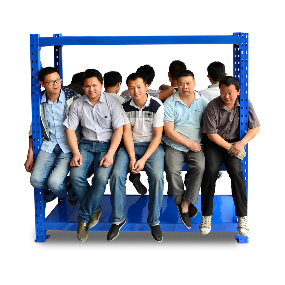 창고 조직을 위한 견고한 산업용 강철 선반